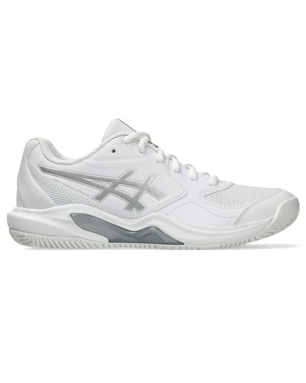 Asics White Gel-dedicate 9 Padel