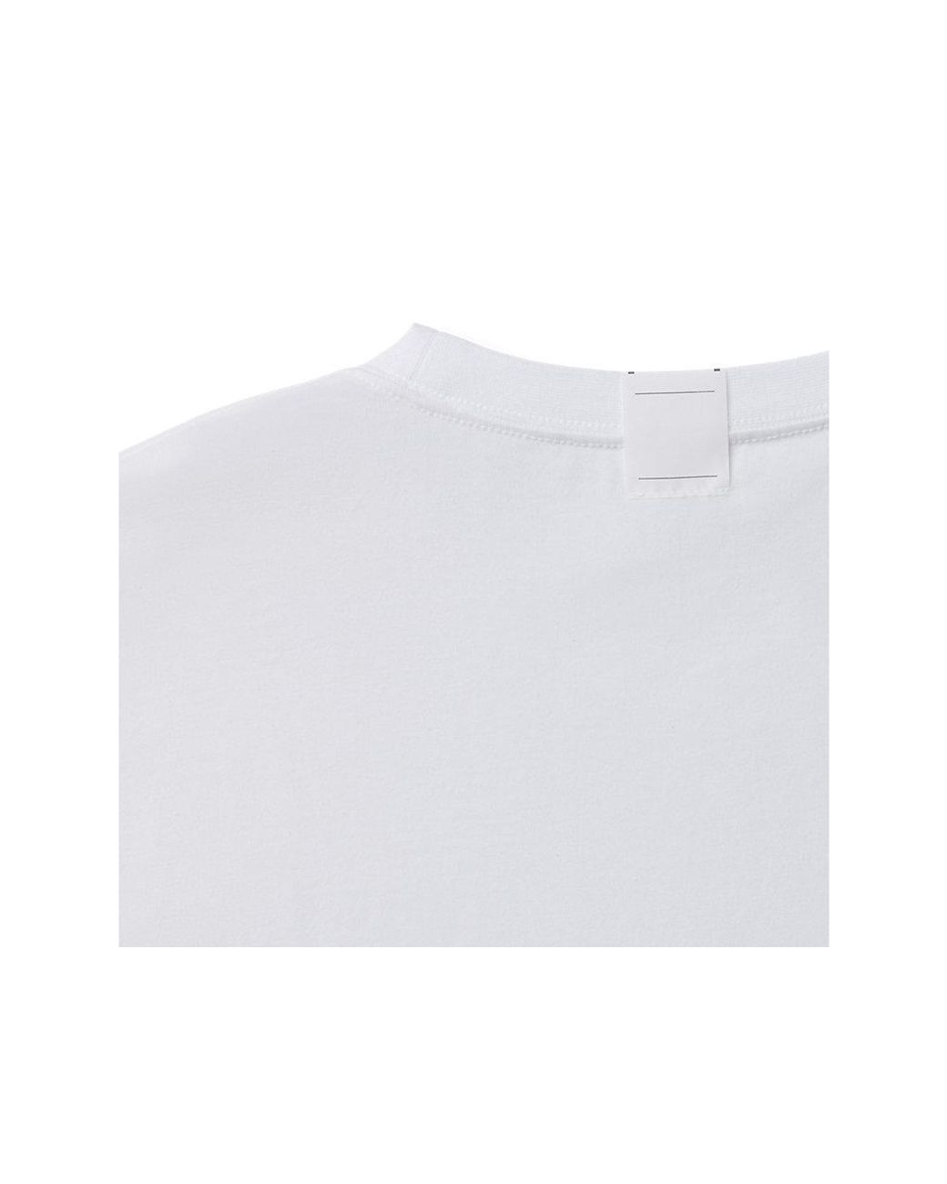 Asics White Sps Logo Short Sleeve Tee for men