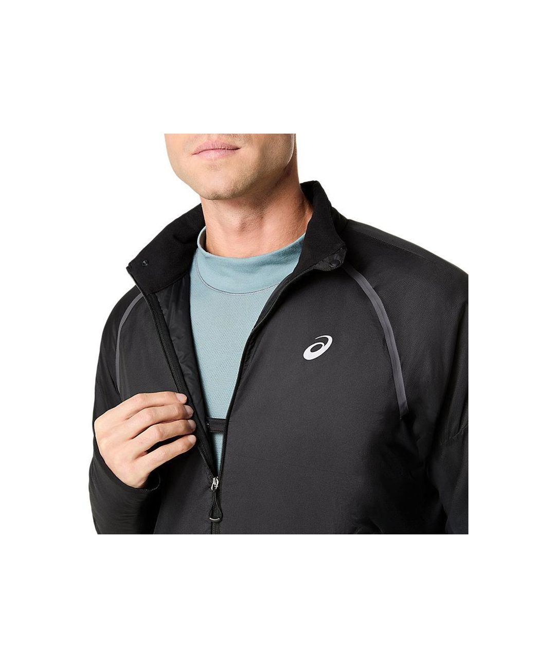 Asics Black Road Winter Jacket for men