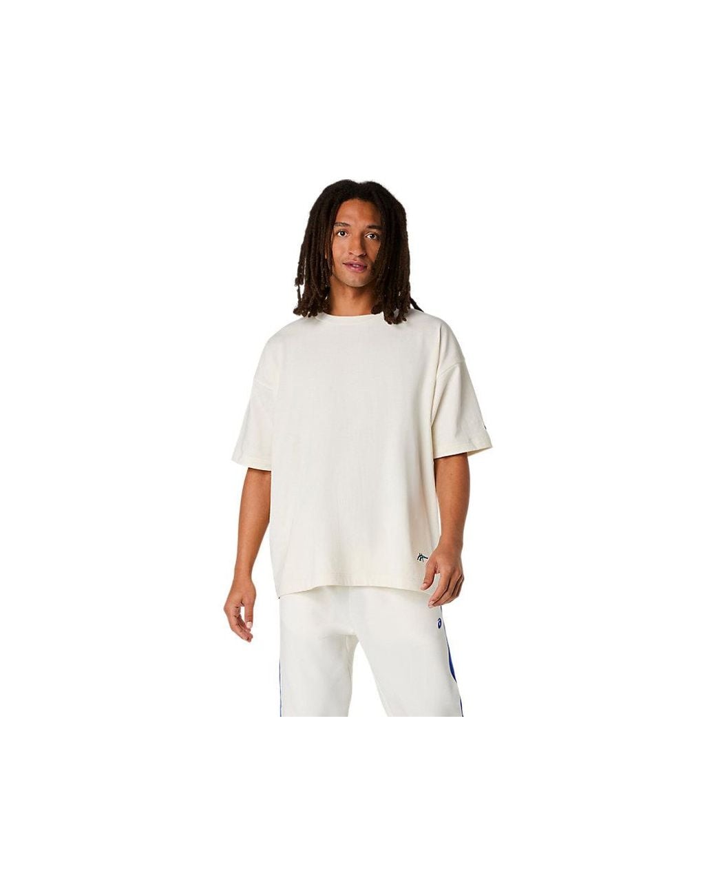 Asics Black Heritage Heavy Cotton Run City Tee for men