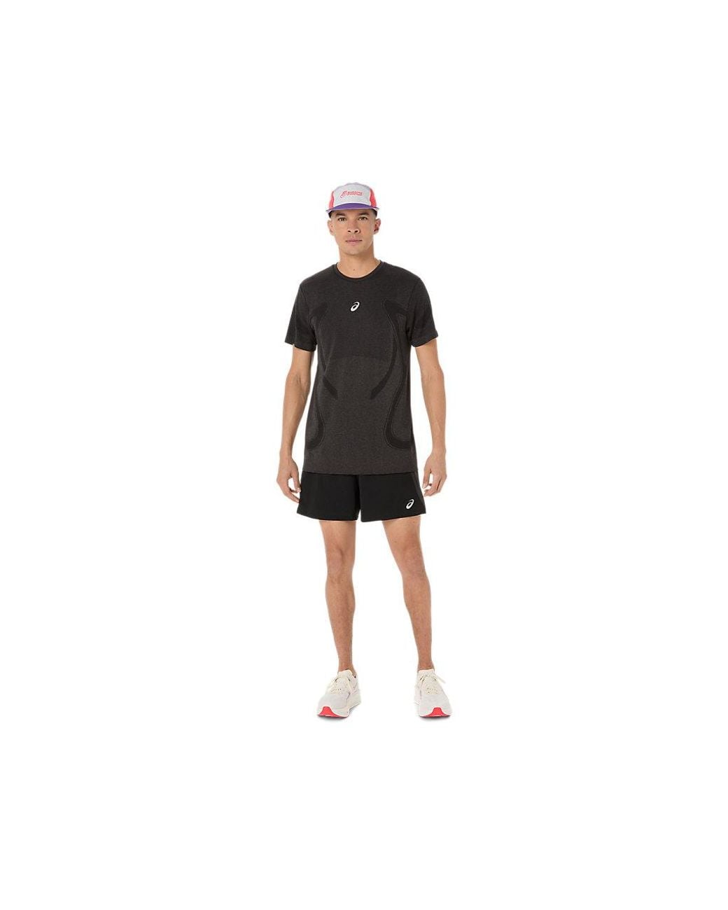 Asics Black Road Seamless Ss Top for men