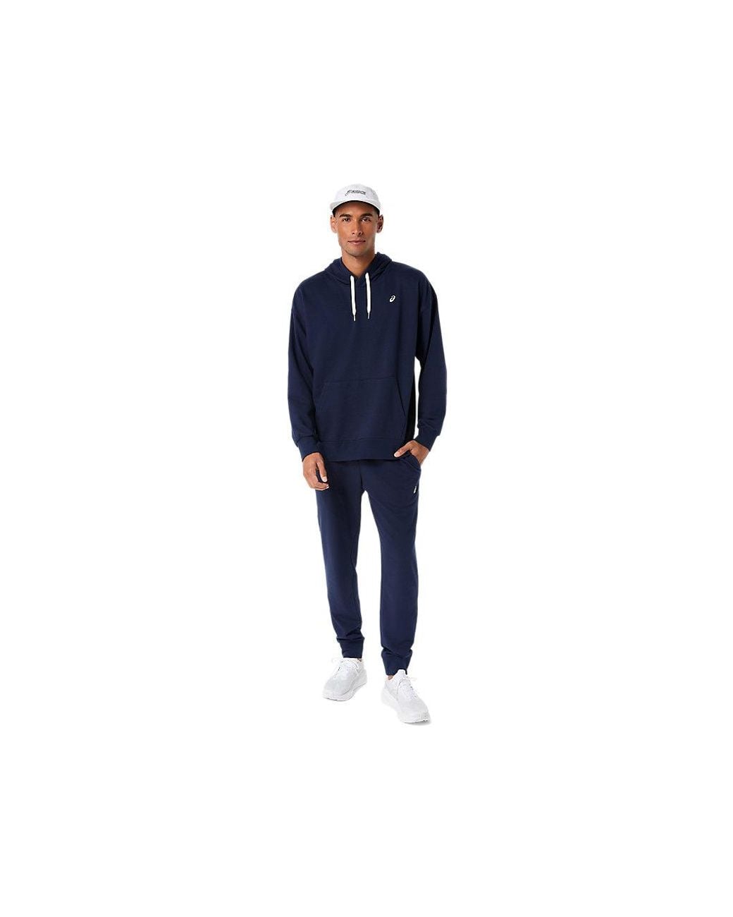 Asics Blue French Terry Pant for men