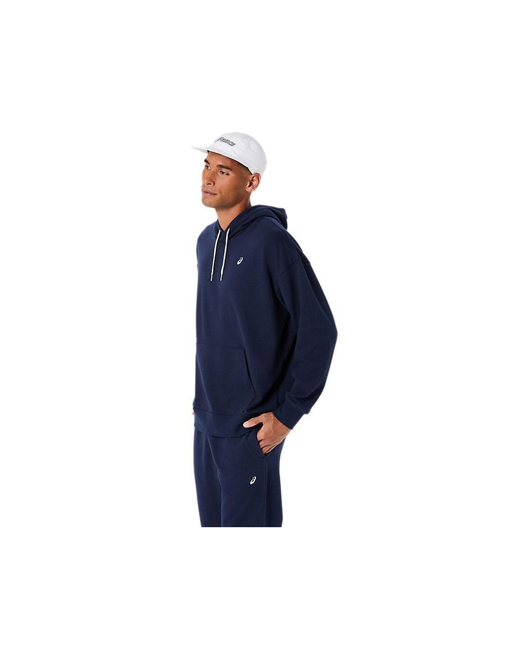 Asics Blue French Terry Pant for men