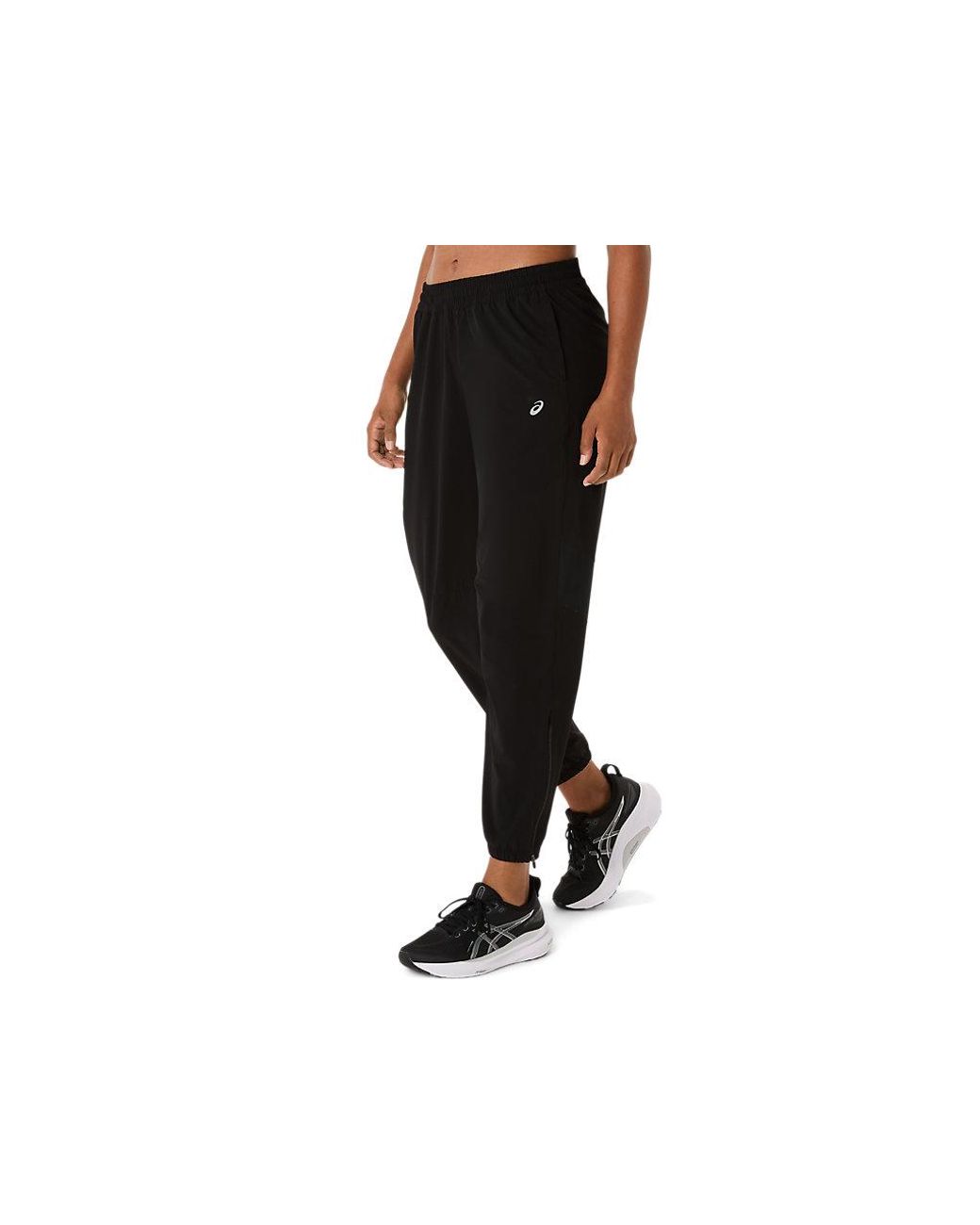 Asics Core Woven Pant in het Black