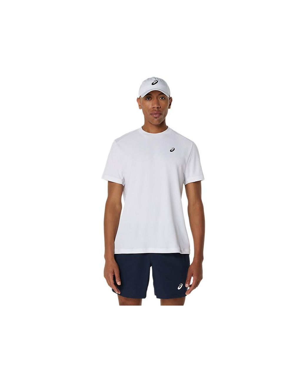 Asics Black Court Ss Top for men