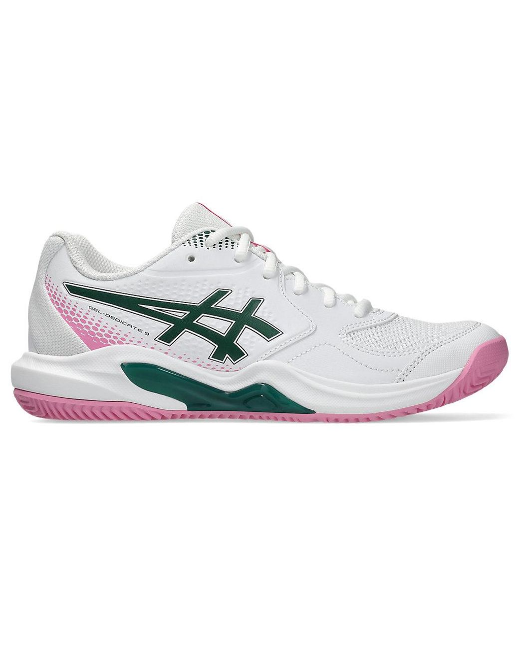 Asics White Gel-dedicate 9 Padel