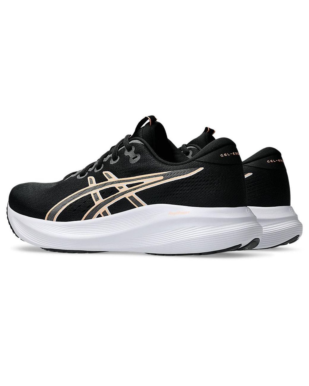 Asics Black Gel-Excite 11 Road Running Shoes for men