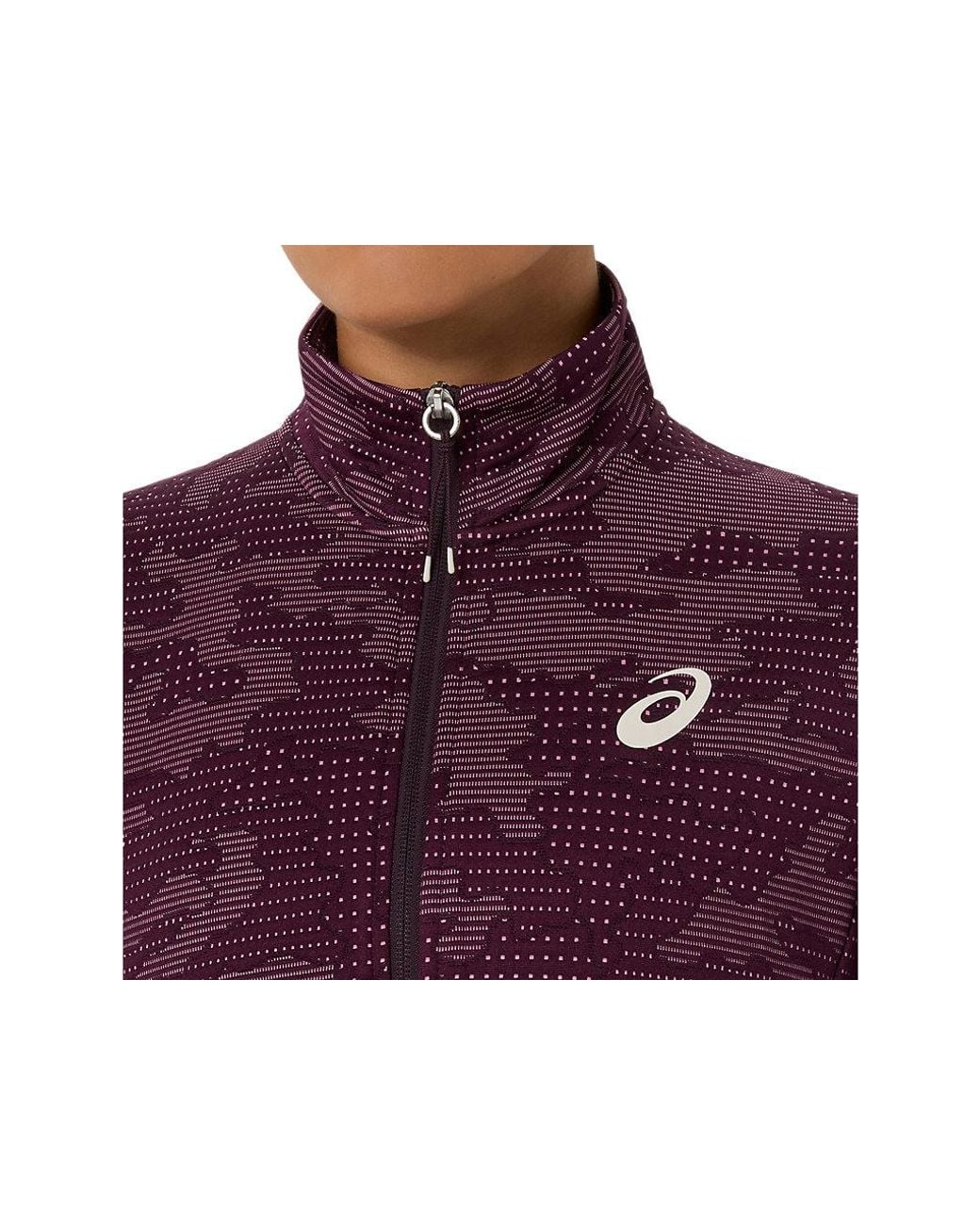 Asics Red Match Jacket
