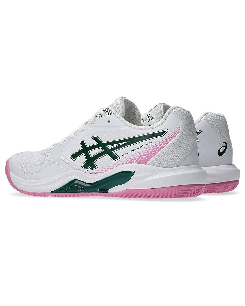 Asics White Gel-dedicate 9 Padel