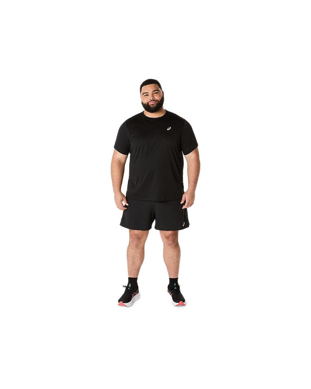 Asics Black Road 5In Short for men