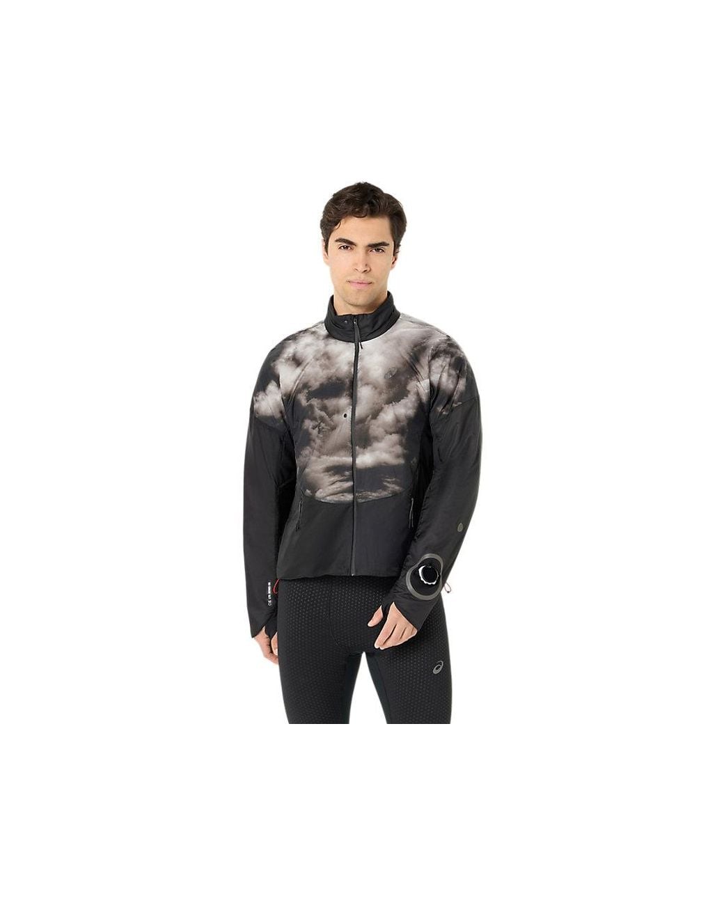 Asics Black Limited Series Road Insulate Jacket for men