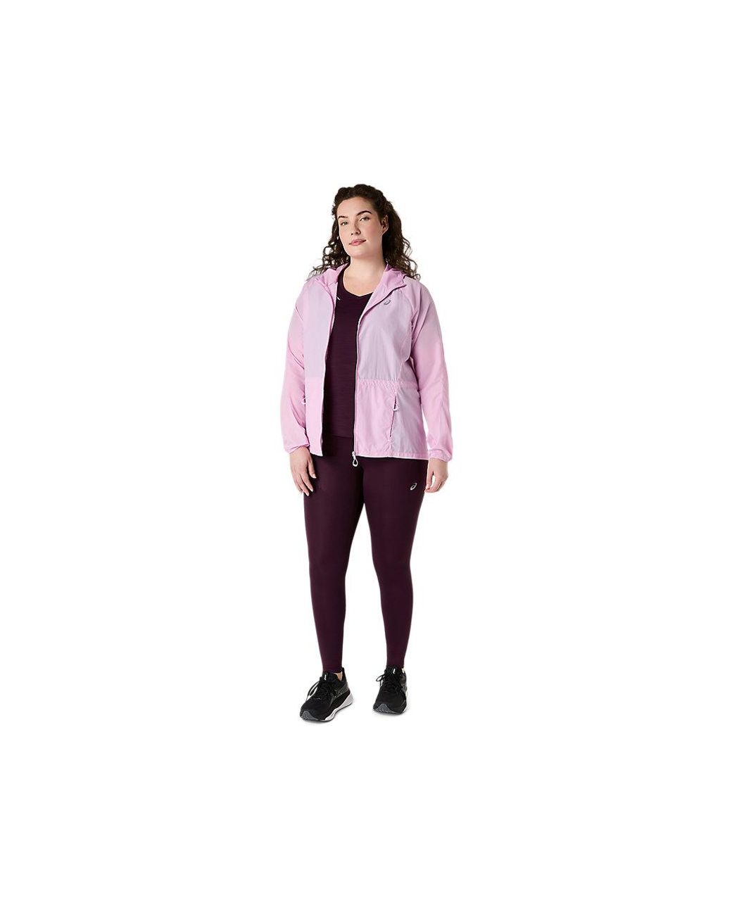 Asics Road Packable Jacket in het Multicolor