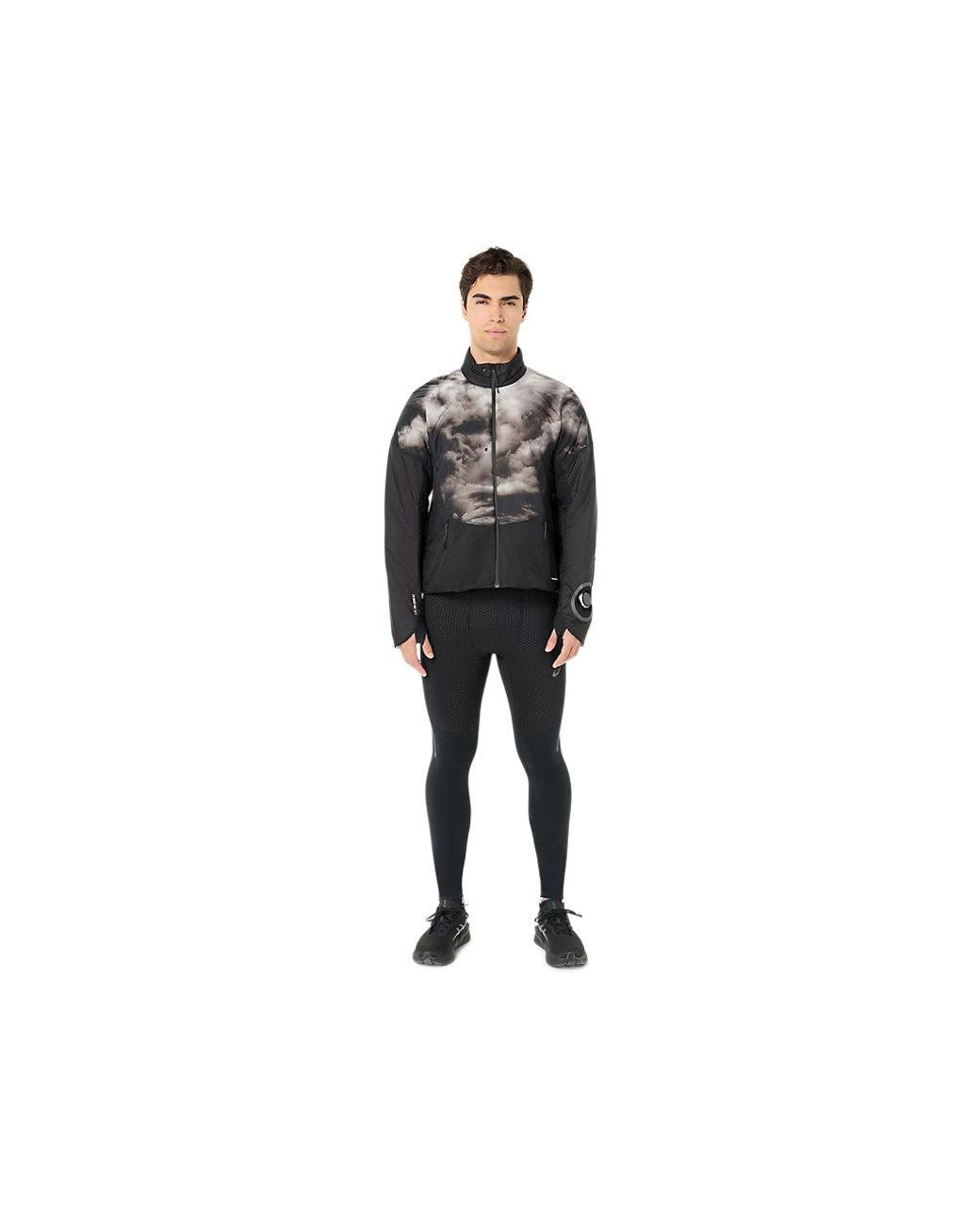 Asics Black Limited Series Road Insulate Jacket for men