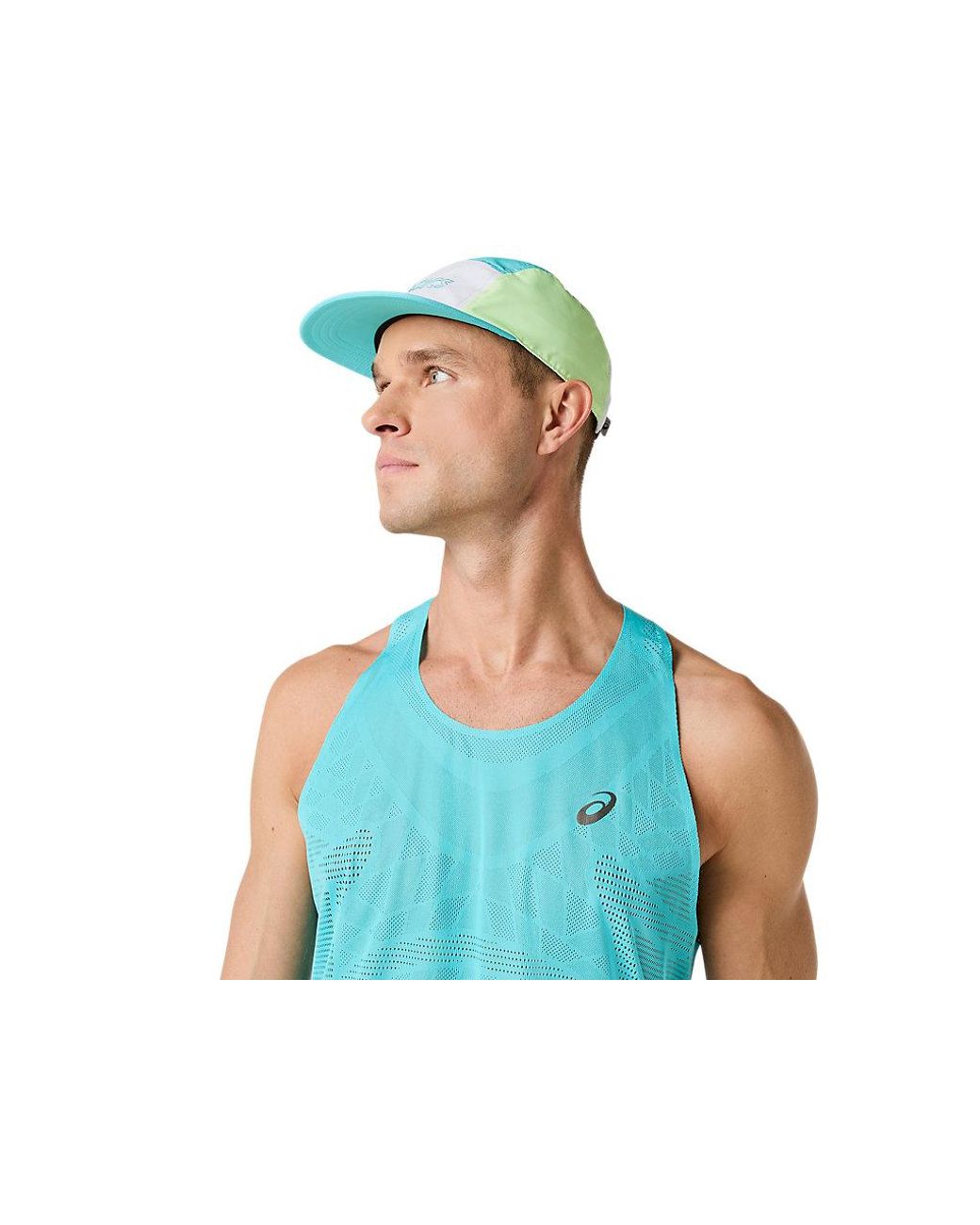 Asics Metarun Singlet in het Blue voor heren