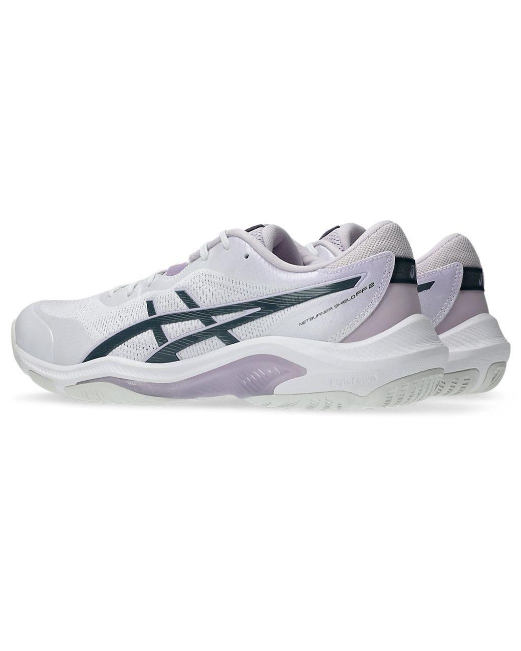 Asics White Netburner Shield Ff 2