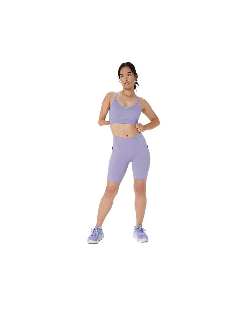 Asics Blue Nagino Flex Strappy Bra
