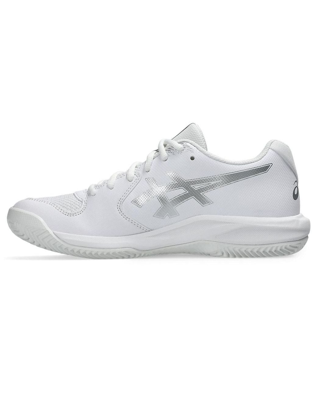 Asics White Gel-dedicate 9 Padel
