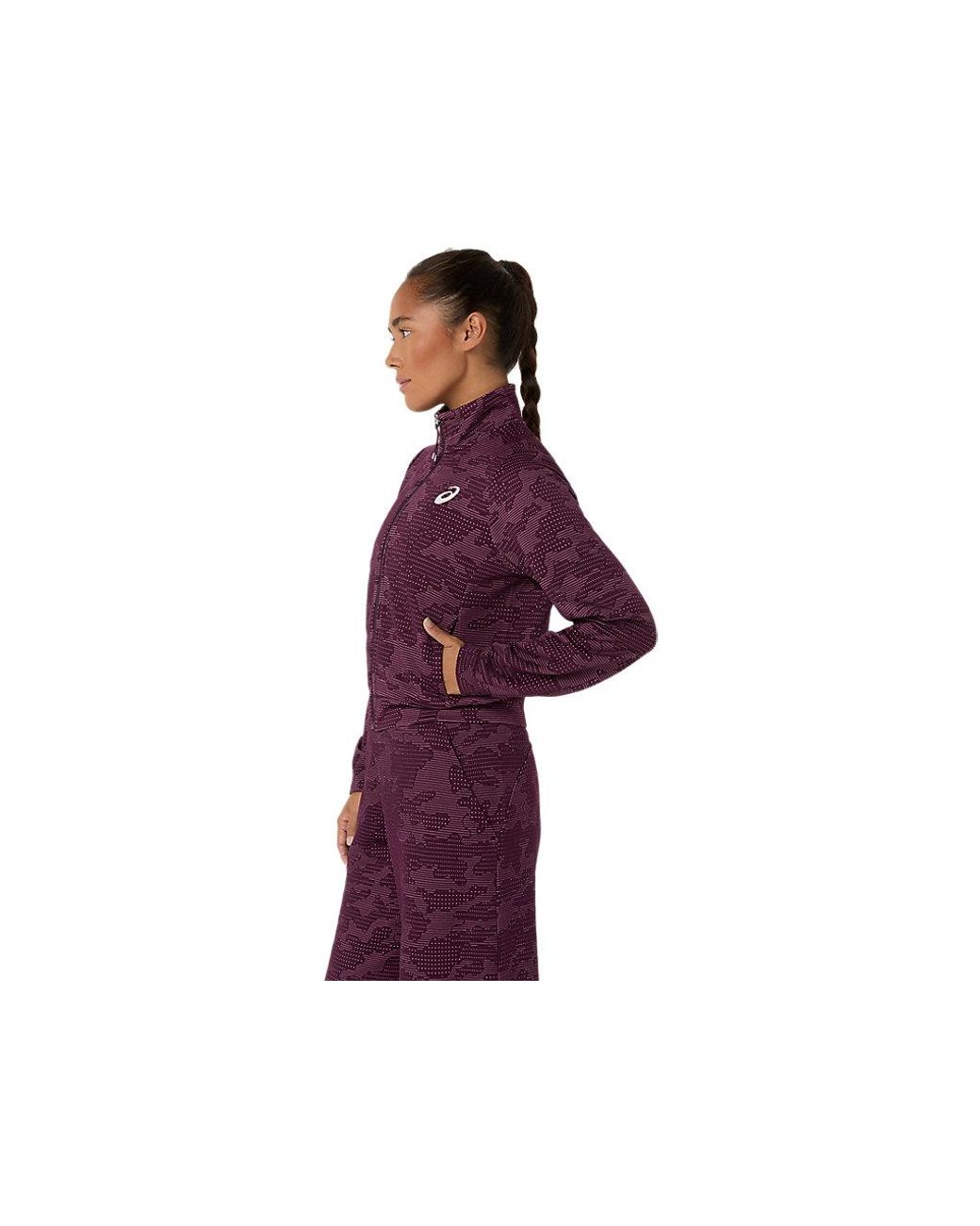 Asics Red Match Jacket
