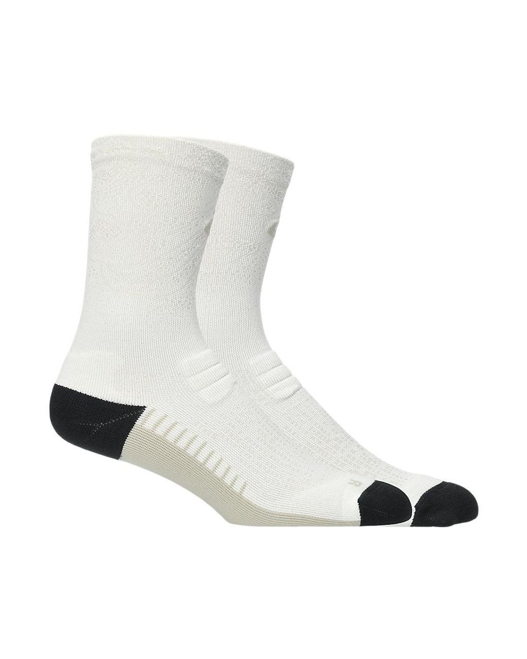 Asics Black Performance Run Crew Sock for men