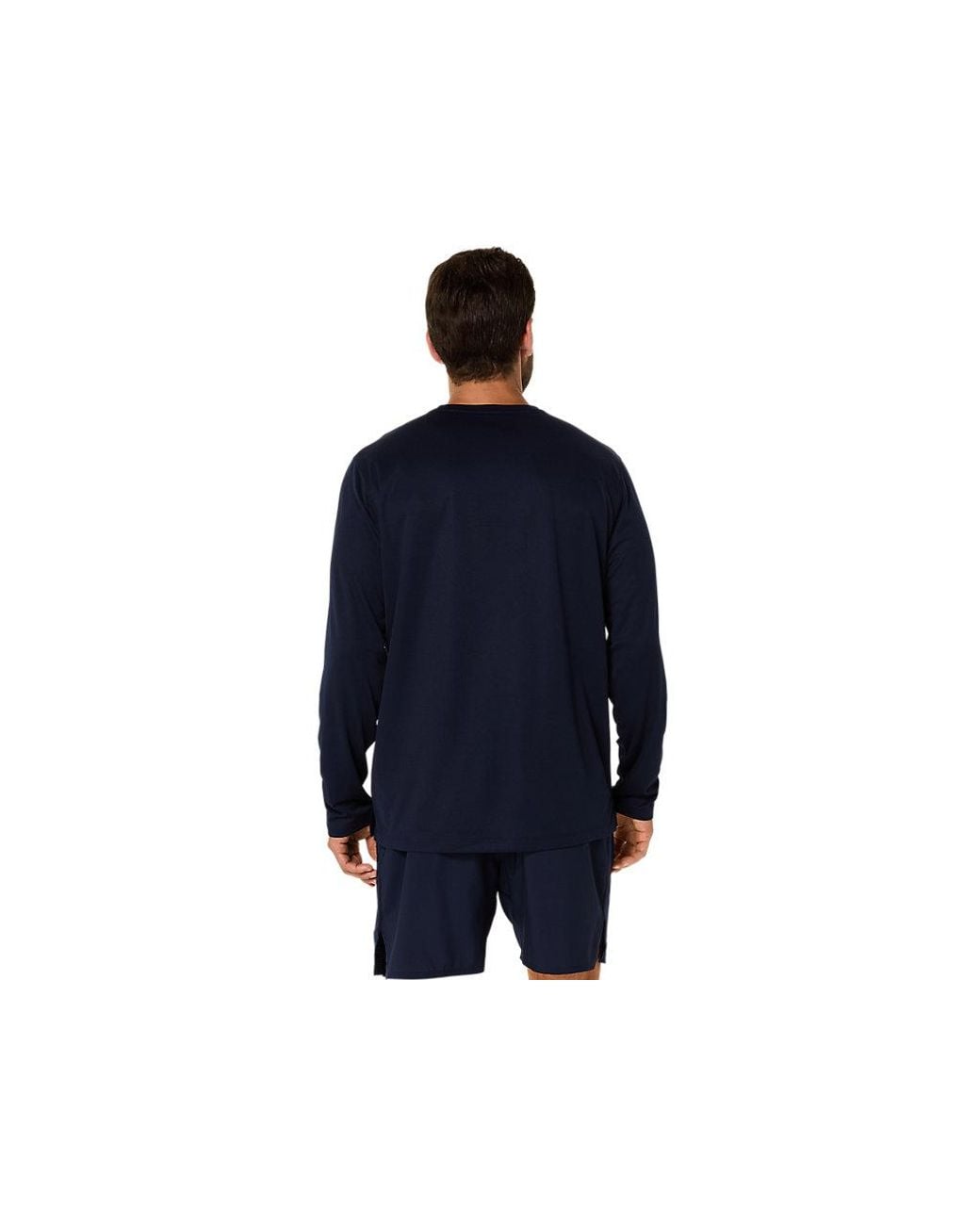 Asics Blue Core Ls Top for men