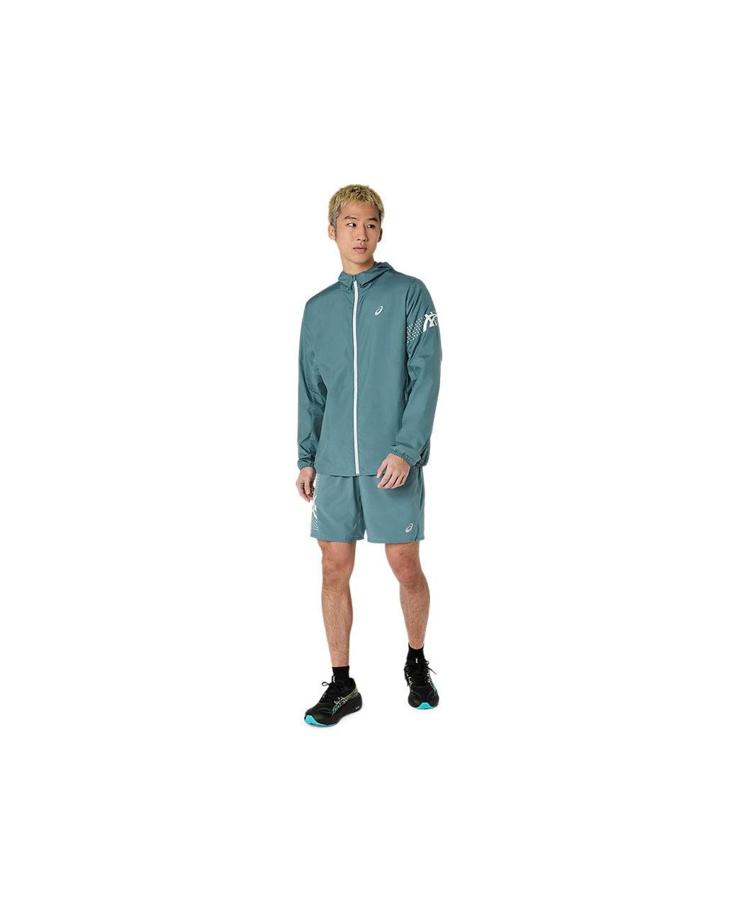 Asics ICON JACKET in Blue für Herren