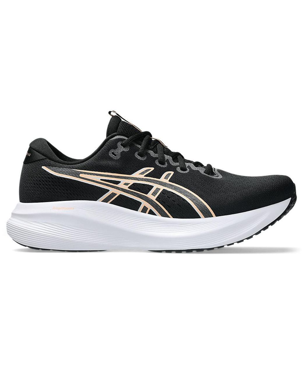 Asics Black Gel-Excite 11 Road Running Shoes for men