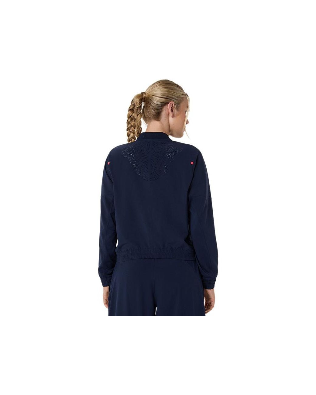 Asics Blue Match Jacket