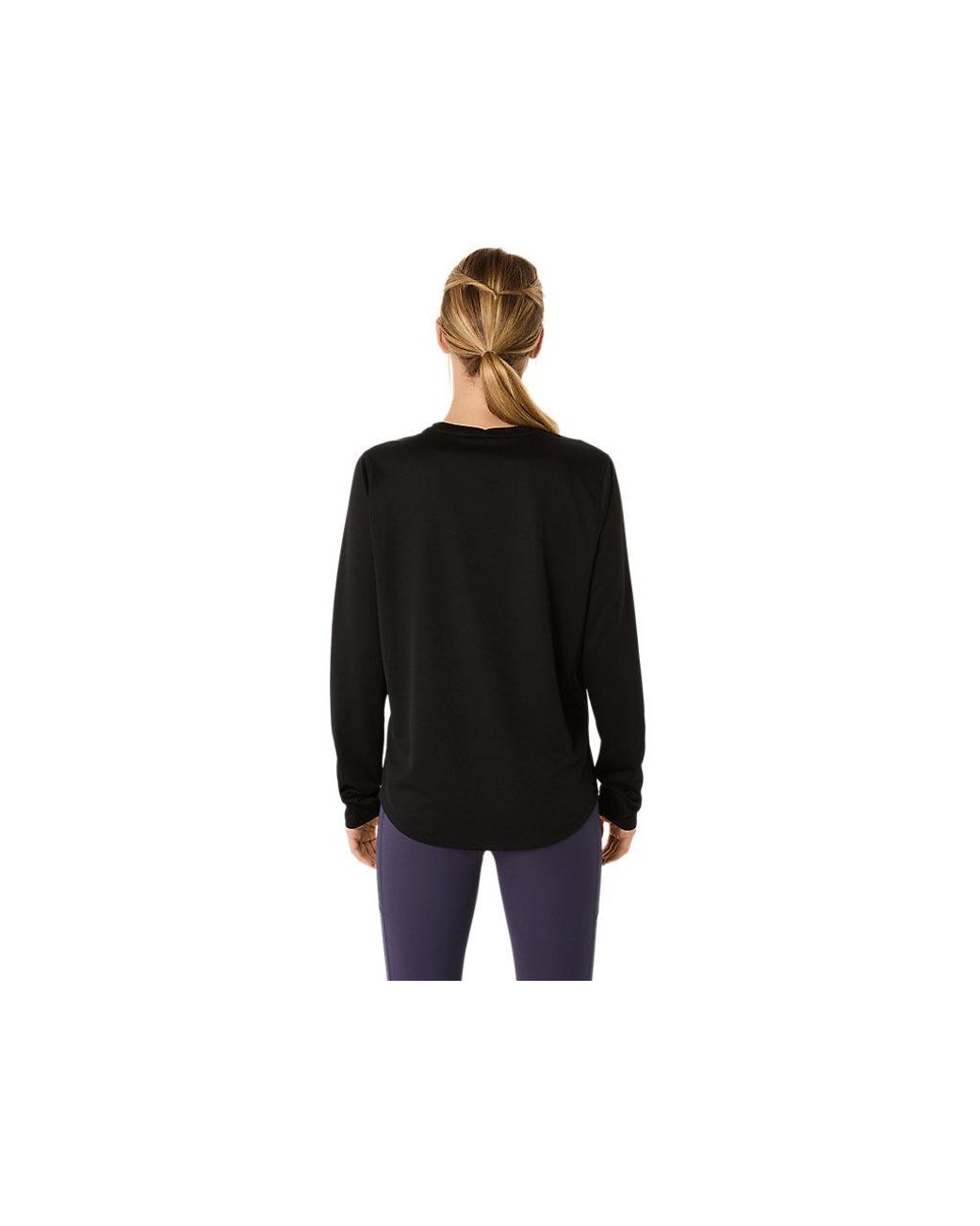Asics Black Core Ls Top