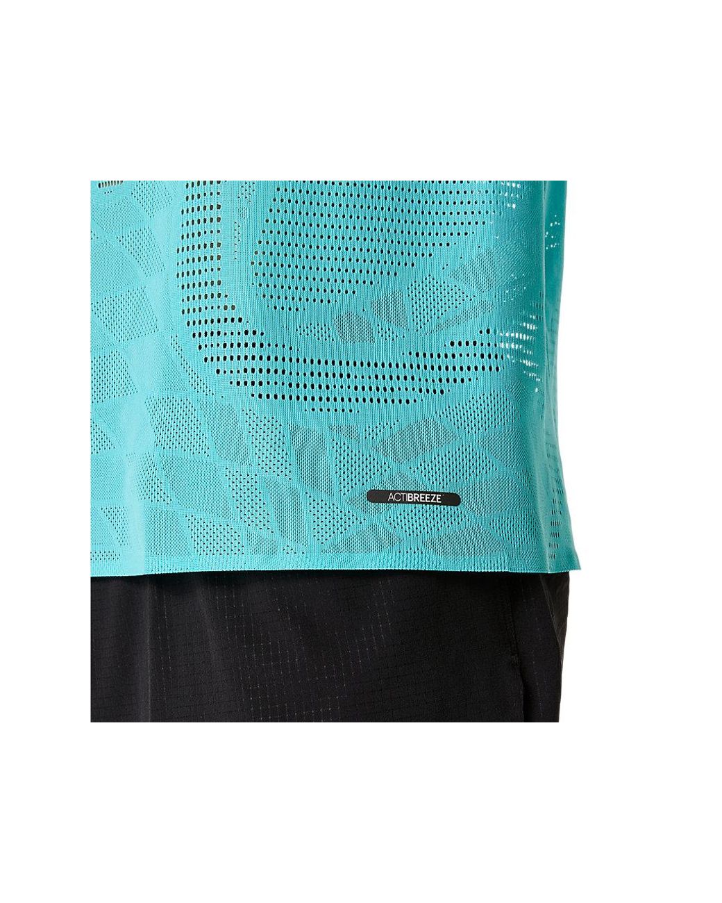 Asics Metarun Singlet in het Blue voor heren