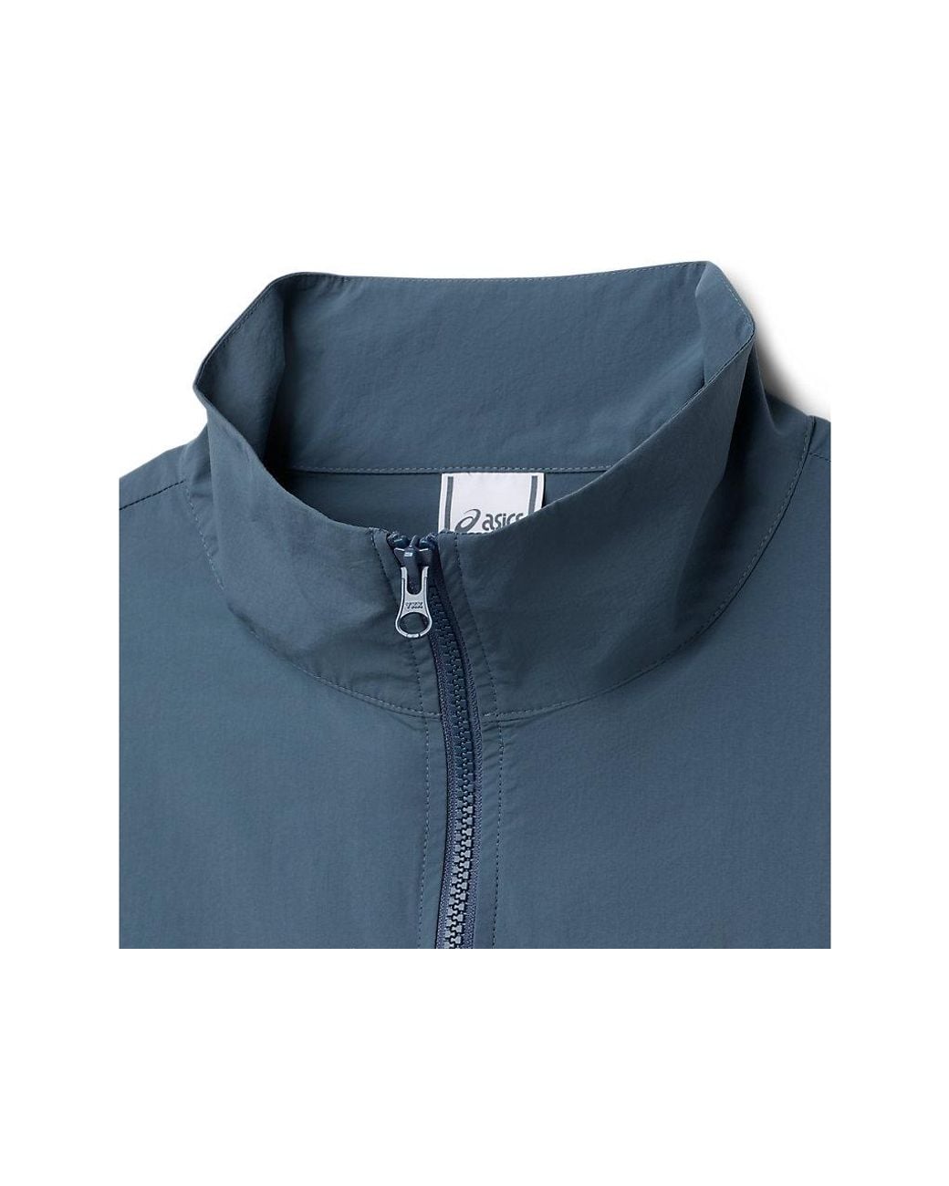 Asics Blue Classic Woven Track Jacket for men