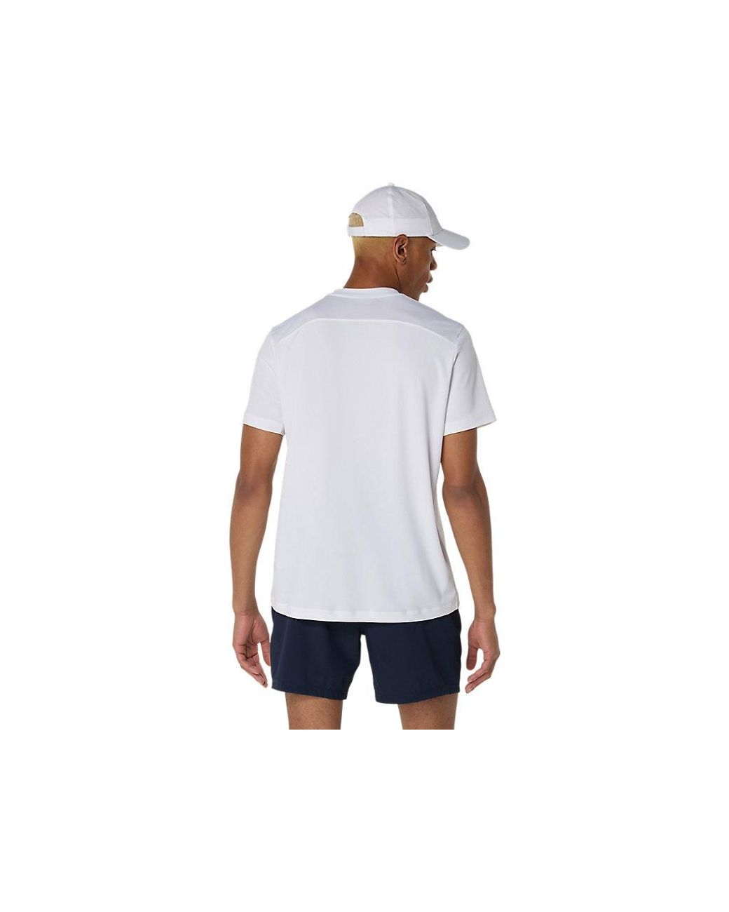 Asics Black Court Ss Top for men