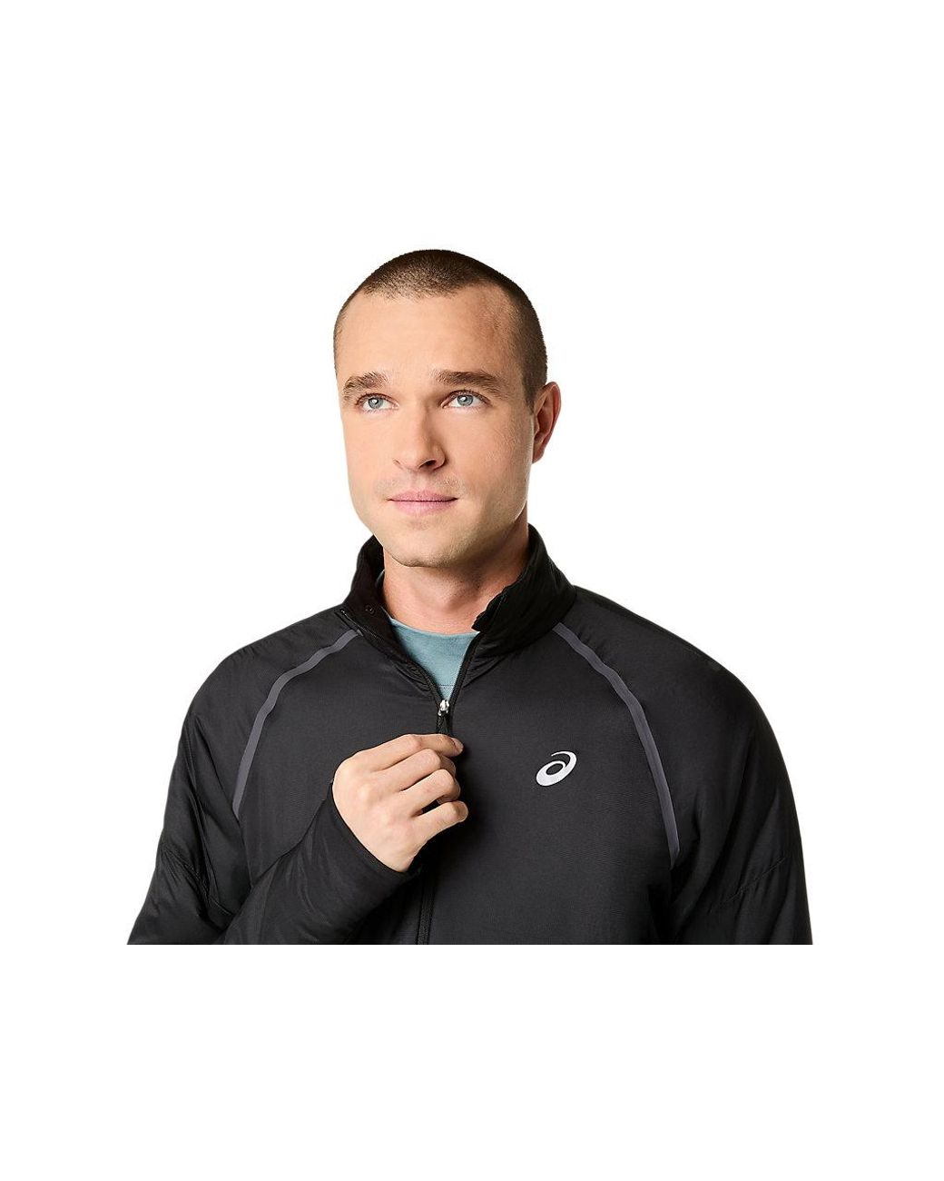Asics Black Road Winter Jacket for men