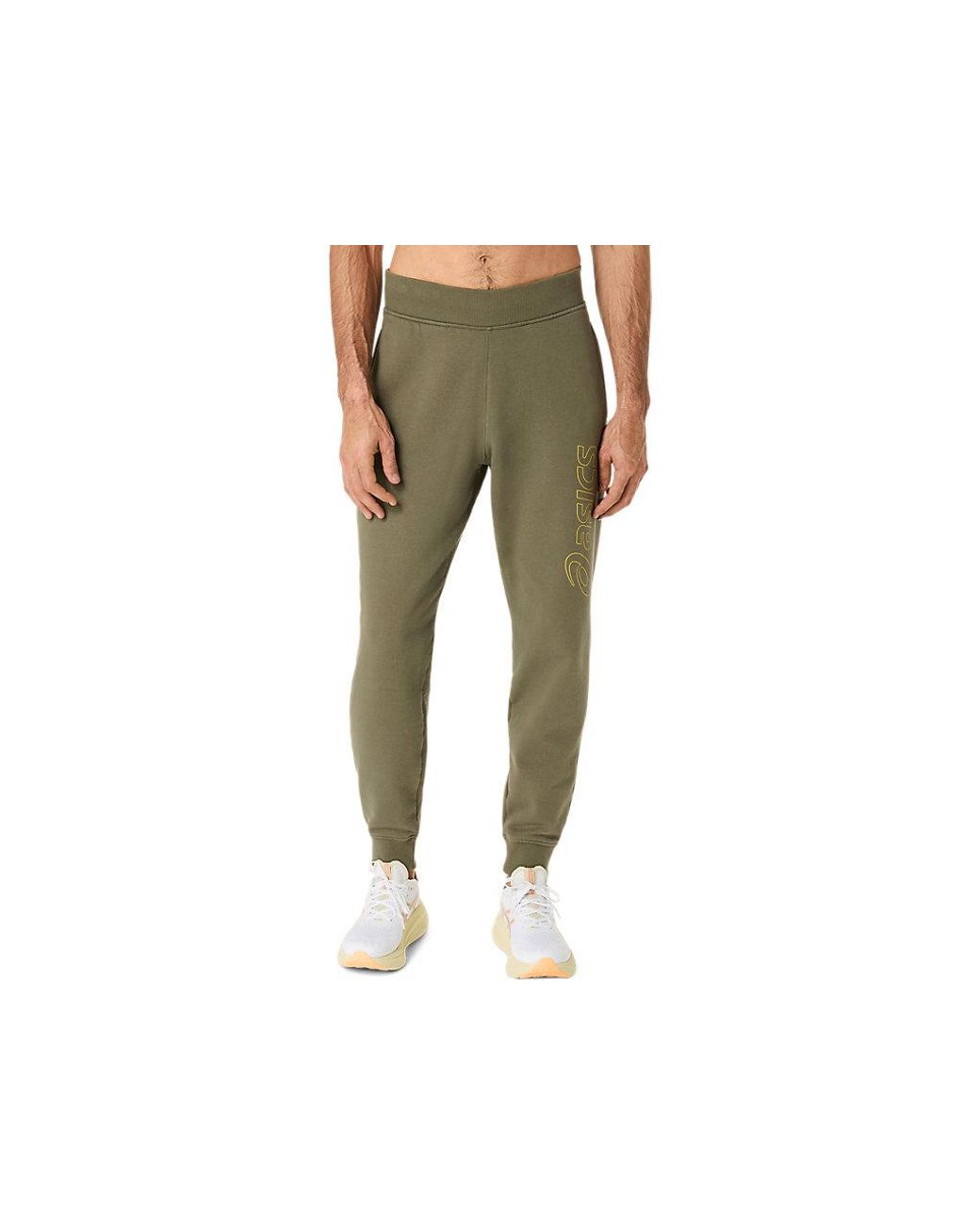 Asics Black Logo Sweatpant for men