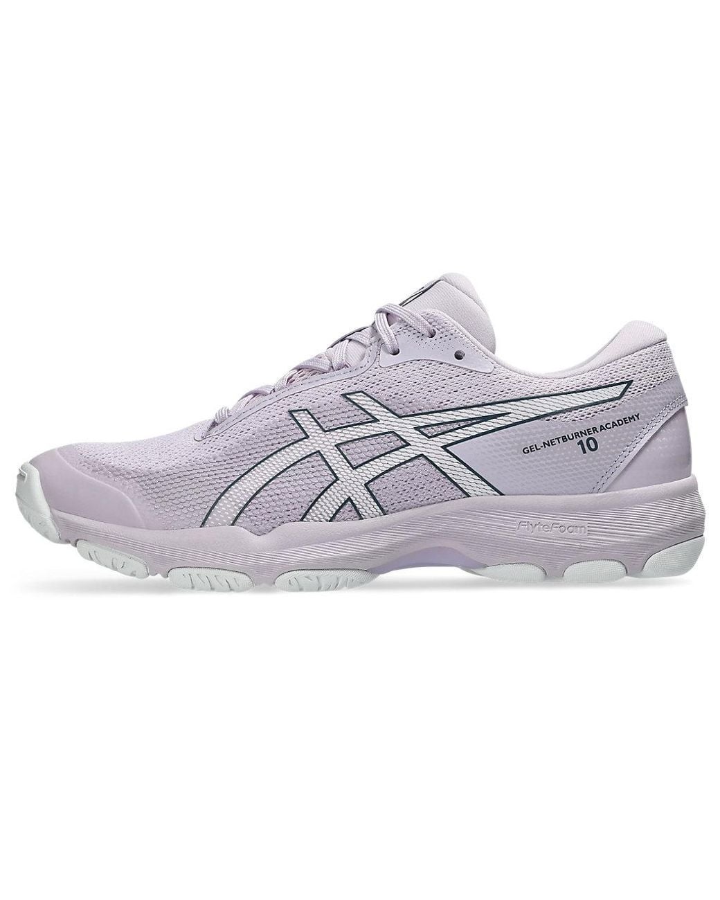 Asics White Gel-netburner Academy 10