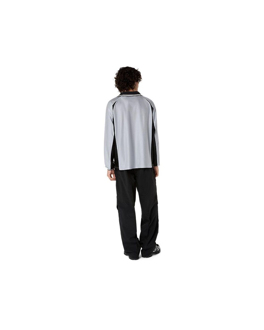 Asics Black Sps Game Shirt Long Sleeve for men