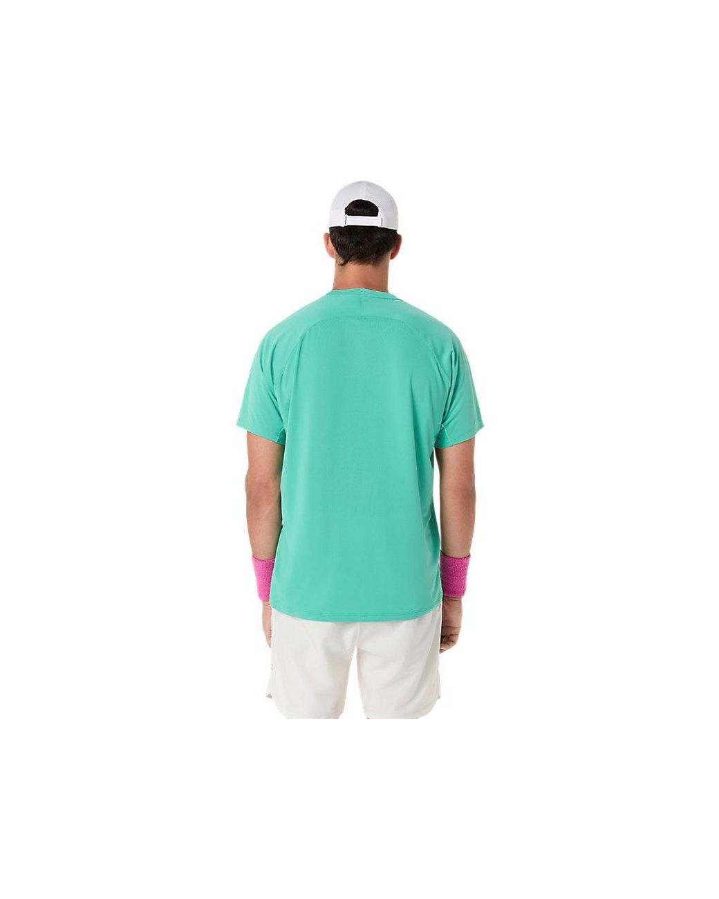 Asics Green Game Ss Top for men