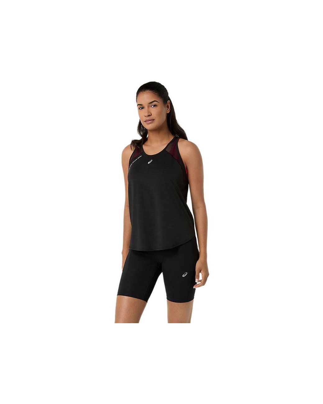 Asics Road Tank in het Black
