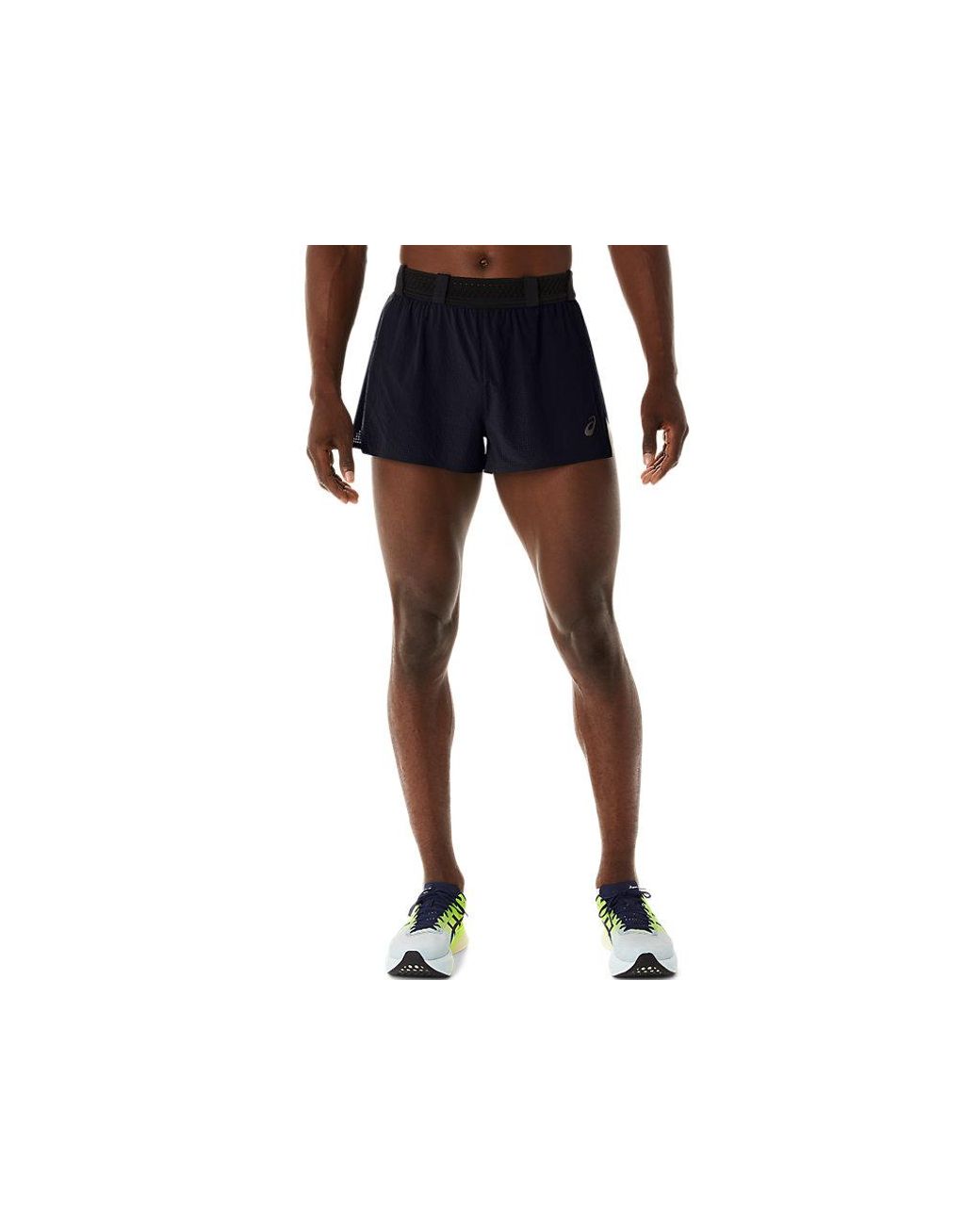 Asics Metarun Split Short in het Zwart voor heren | Lyst BE