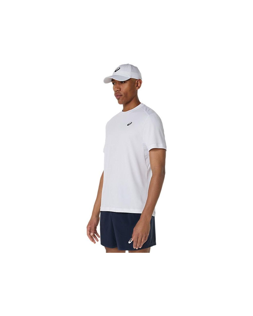 Asics Black Court Ss Top for men
