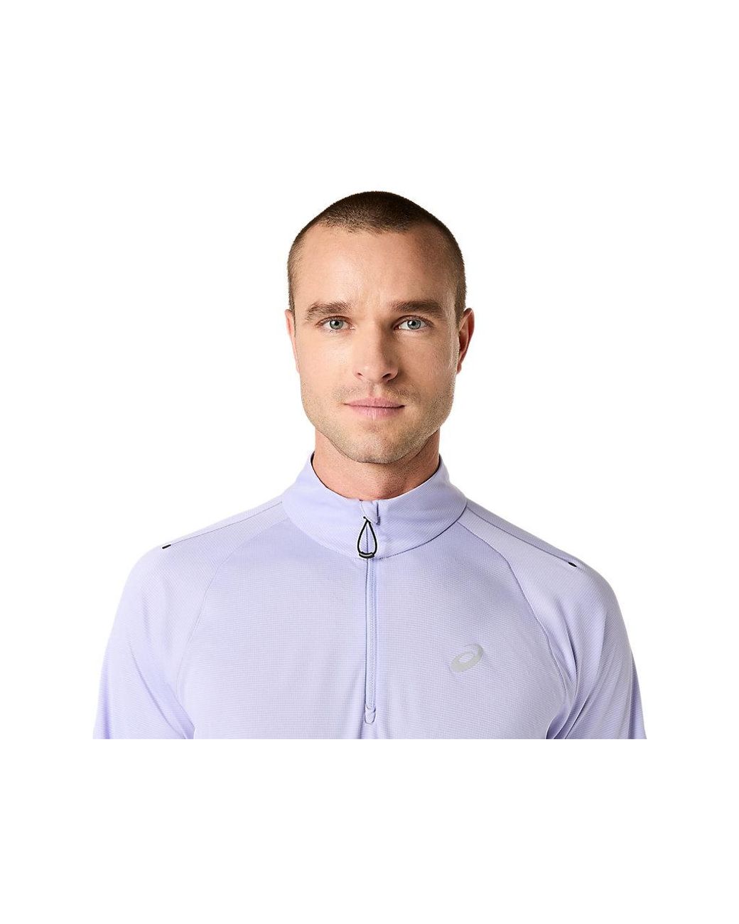 Asics Blue Road Lite-show 1/2 Zip Ls Top for men
