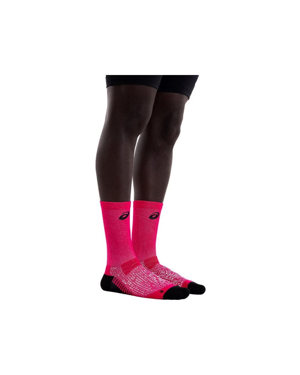 Asics Performance Run Crew Sock in het Black voor heren