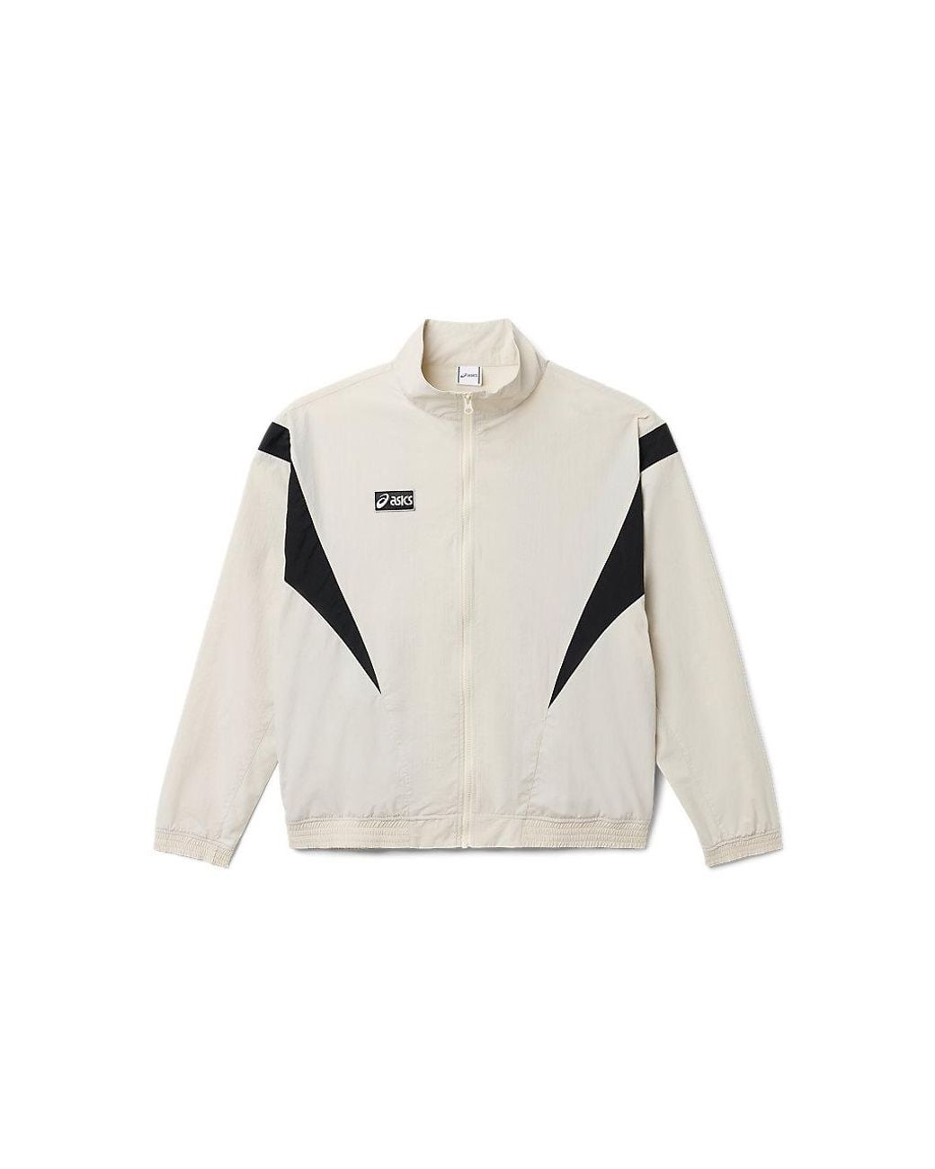 Asics White Classic Woven Track Jacket for men