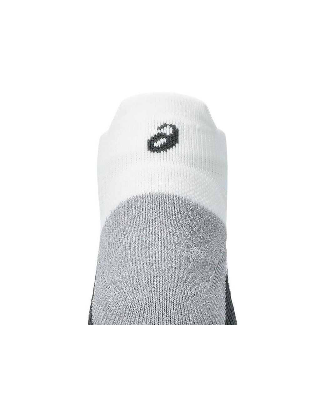 Asics White Performance Run Ankle Sock for men