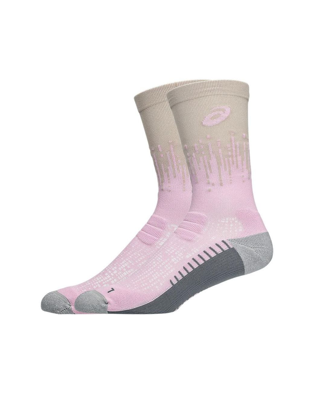 Asics Performance Run Crew Sock in het Black voor heren
