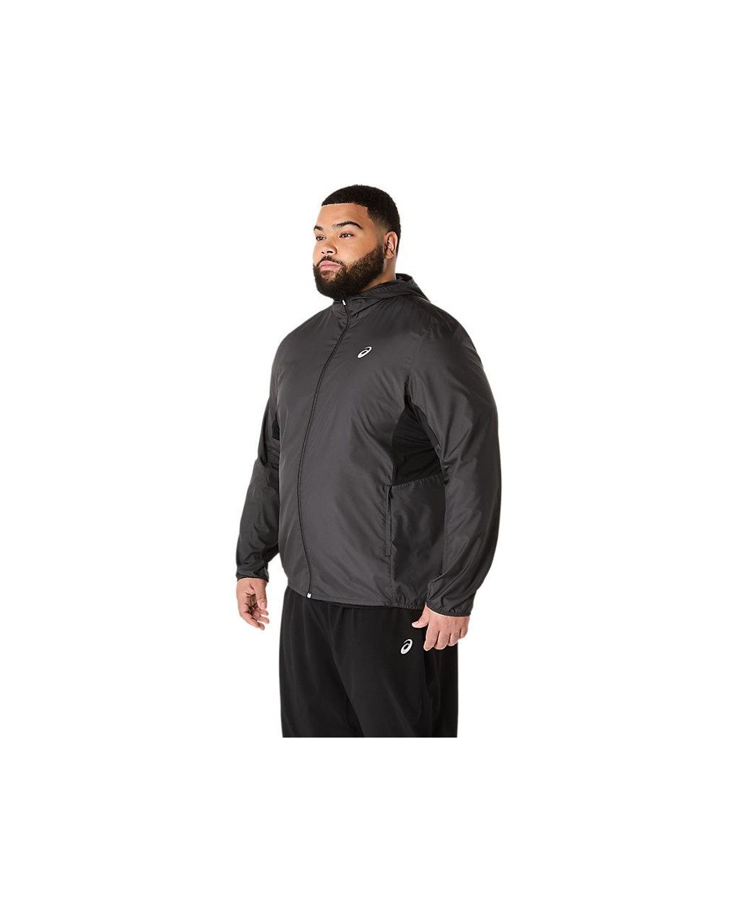 Asics Black Core Jacket for men