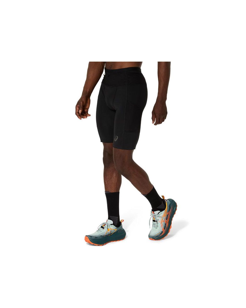 Asics Fujitrail Elite Sprinter in het Black voor heren