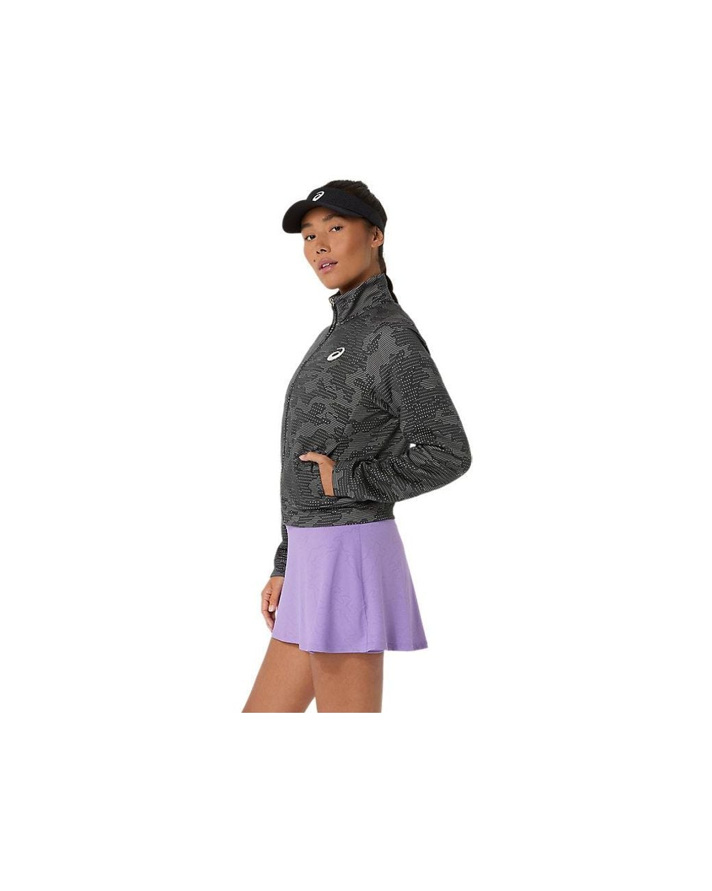 Asics Black Match Jacket