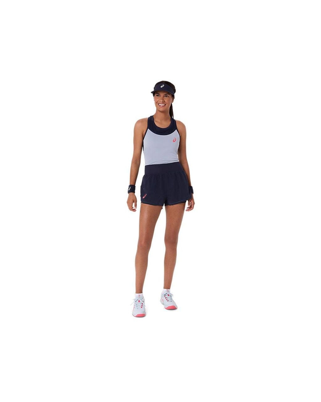 Asics Blue Match Short