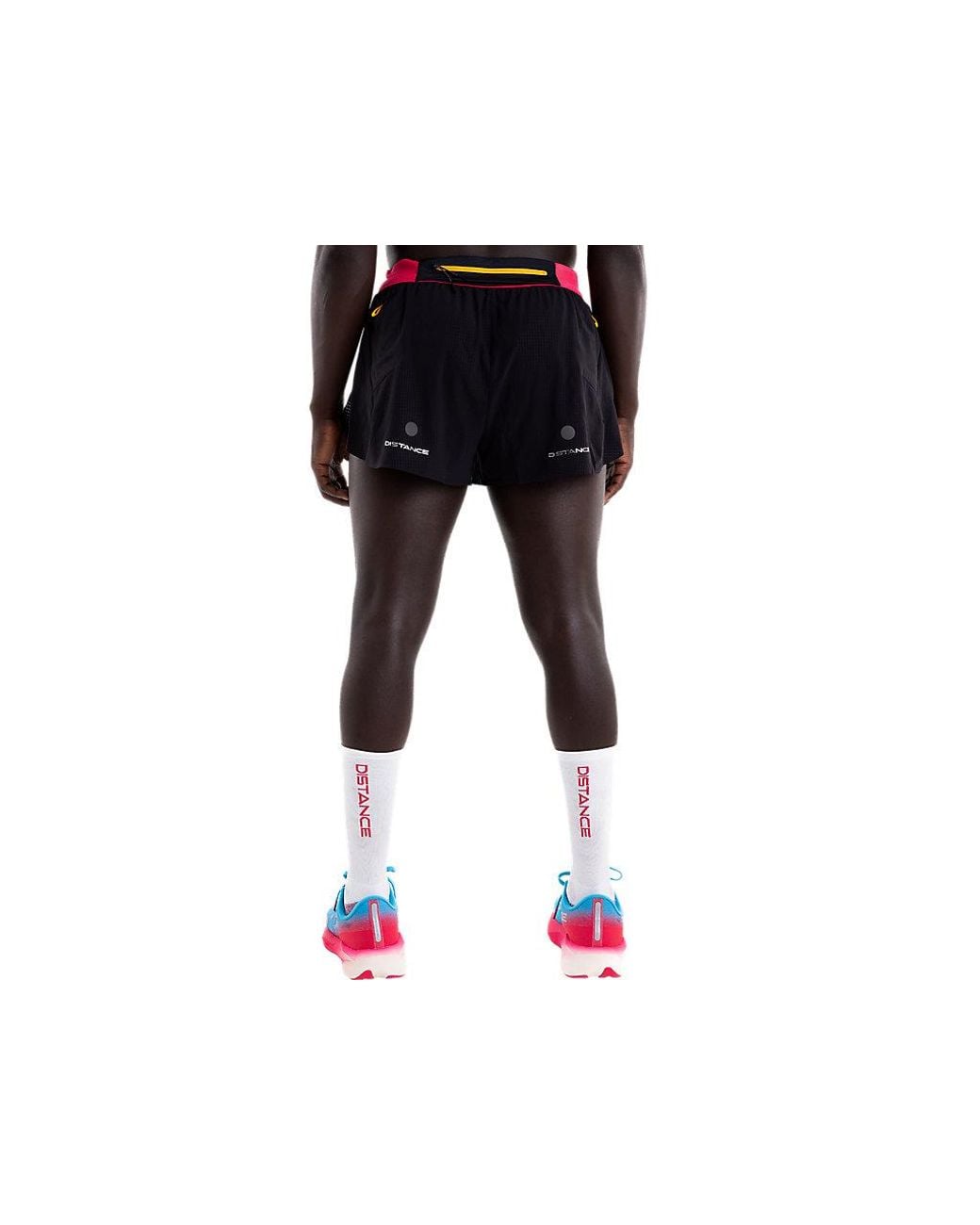Asics Black Metarun Two Color 5In Short for men
