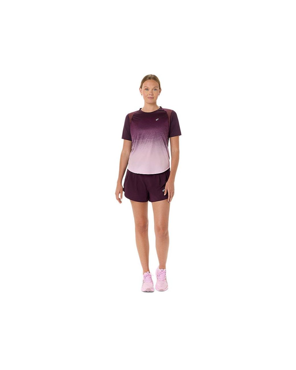Asics Multicolor Road Fade Ss Top